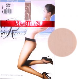 Marilyn Riviera 8 R4 modne rajstopy natural Wyprzedaż